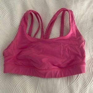 Barbie Pink Lululemon Sports Bra Size 2 XS